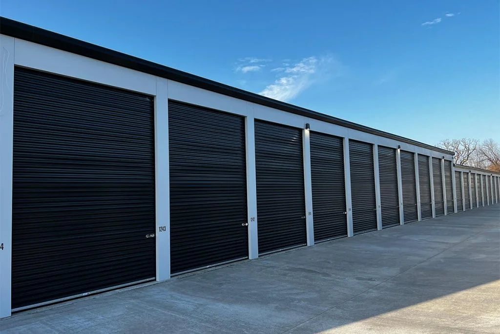 Medium Duty Roll Up Doors - Direct to Consumer (Freight Included) - (Customizable Sizes & Multiple Colours).