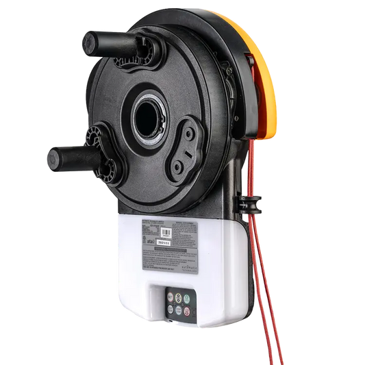 Easy Roller 14 Operator - Roll Up Door Operator w/ Required Live Axle Kit (for Light Duty Roll Up Doors).